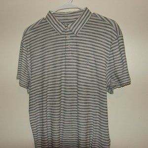 John Varvatos Peace Striped Polo